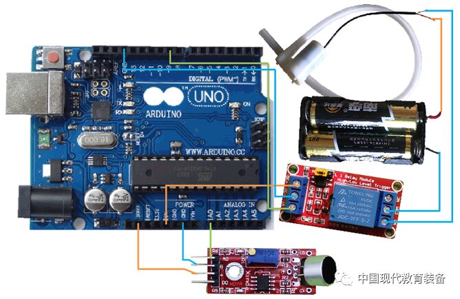 Constructing the CIA Teaching Model Based on Arduino Hardware Programming