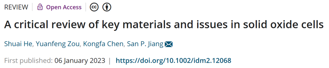 Overview of Key Materials and Issues in Solid Oxide Batteries