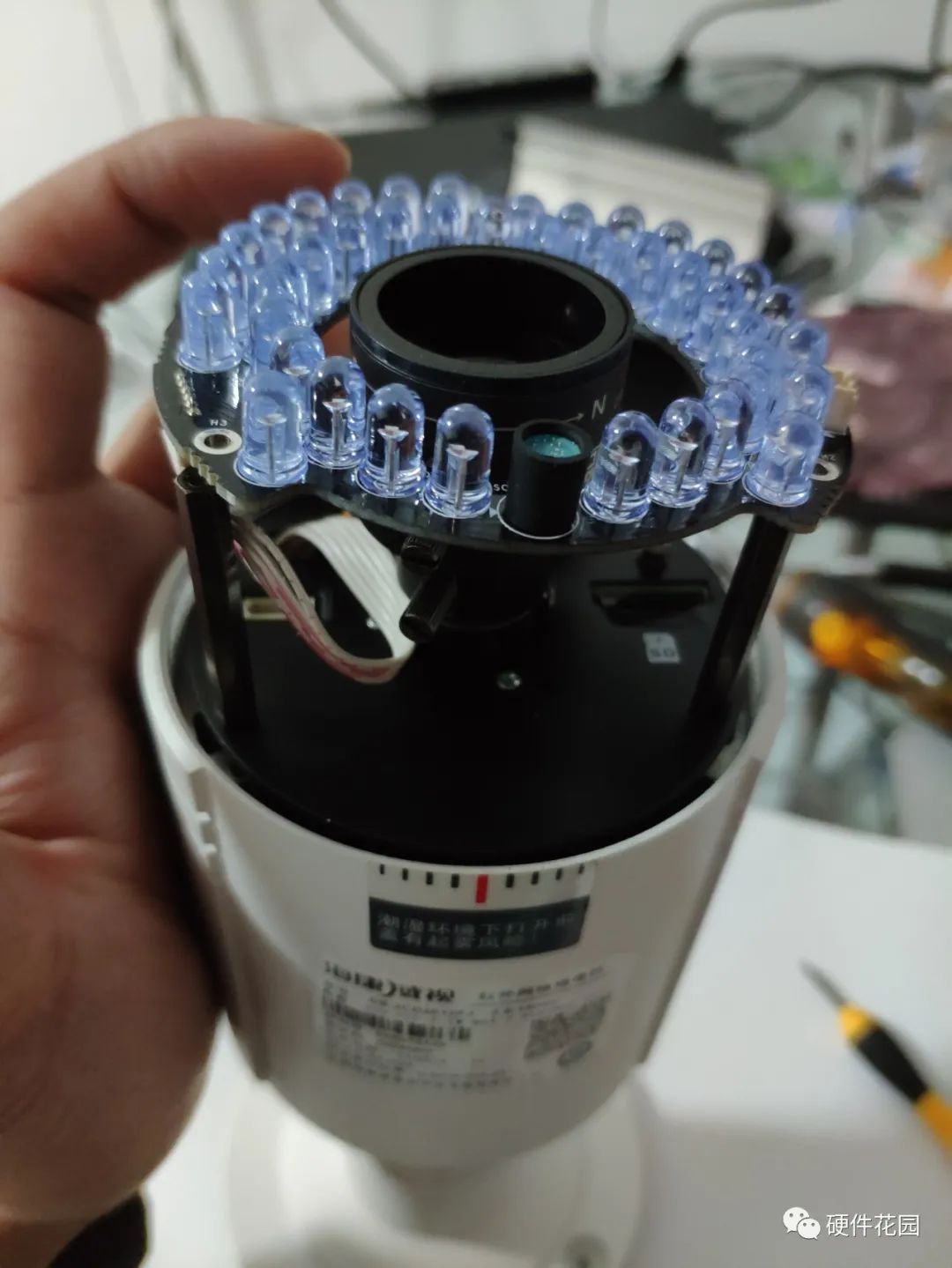 Disassembling Hikvision Camera DS-2SCD2612F4