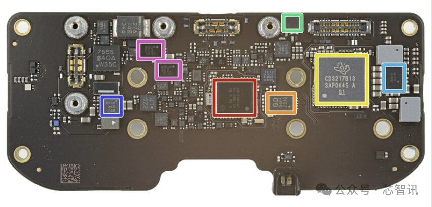Vision Pro Chip-Level Teardown: Contains Many TI Chips and a Domestic Chip!