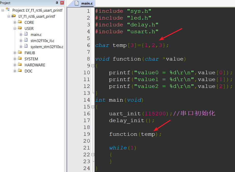 Understanding Pointers in Microcontrollers