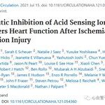 Therapeutic Inhibition of Acid Sensing Ion Channel 1a Recovers Heart Function After Ischemia-Reperfusion Injury