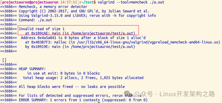 Memory Debugging with Valgrind on Linux