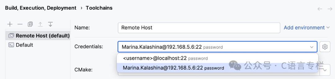 Using Local Source for Remote Programming in CLion