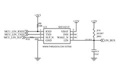 Application Hardware Design of SuRuiDe LIN Bus in Lighting Control Systems