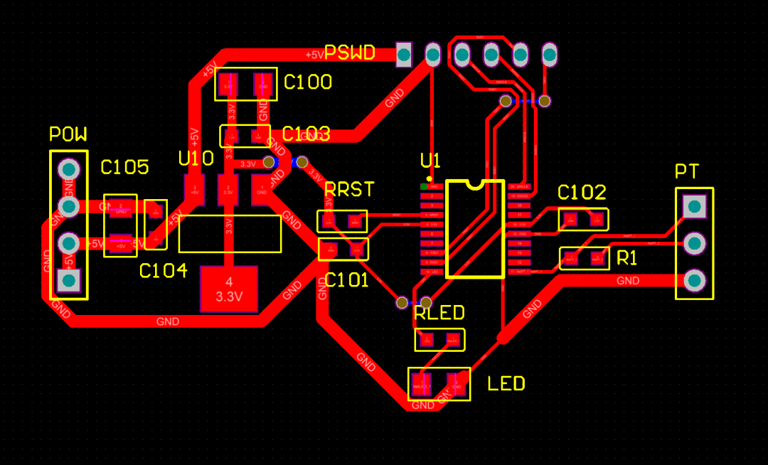 Voltage Characteristics of STM32F030 Input Ports