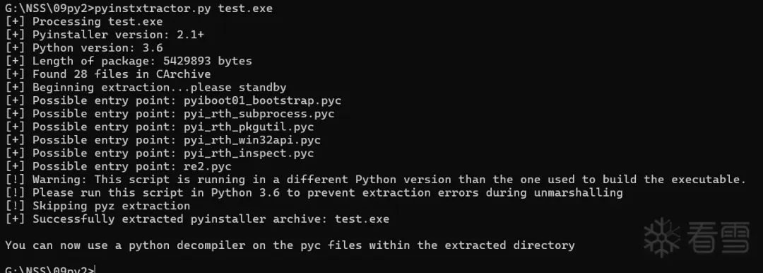 Python Reverse Engineering Summary