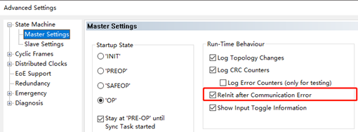 Analysis of EtherCAT Network Initialization Issues