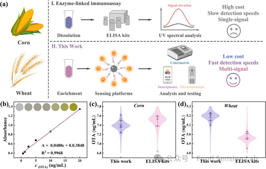 Smartphone-Based Dual-Mode Aptasensor for Ochratoxin A Detection