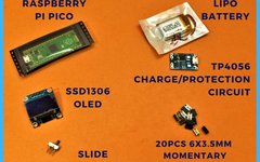 PiCalc: DIY OLED Screen Calculator Based on Raspberry Pi Pico
