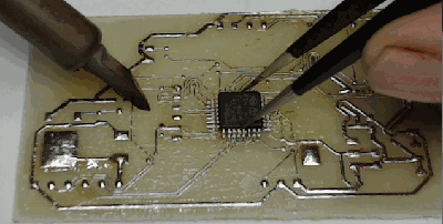 A Simple Method to Create PCBs in One Minute