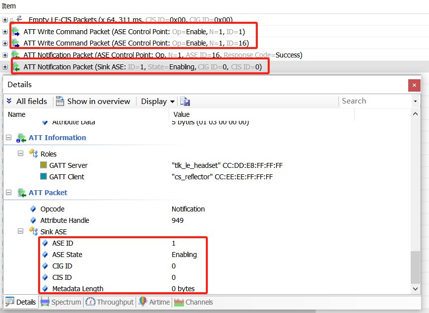 Analysis of Bluetooth LE Audio Application Process