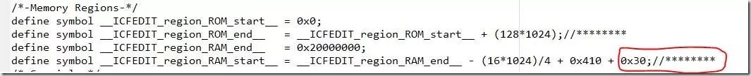 Using Noinit Section and Variable Allocation at Specified Addresses in IAR