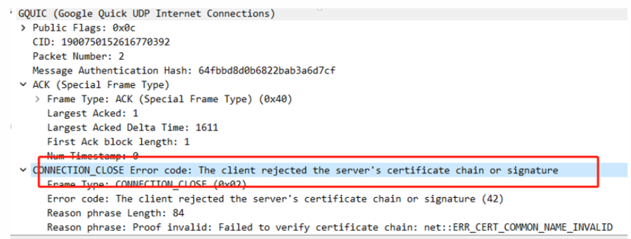 Learning QUIC Protocol Through Cronet Module