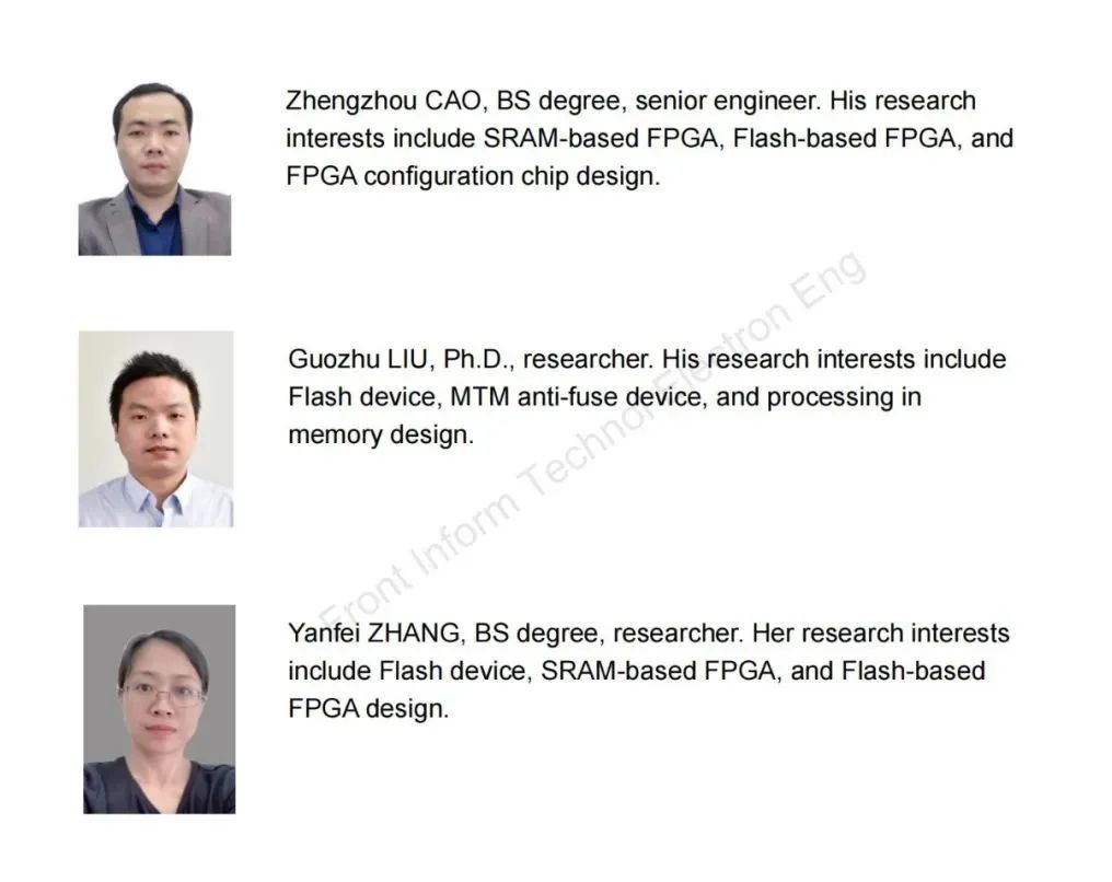 Design and Verification of FPGA Programmable Logic Element Based on Sense-Switch pFLASH