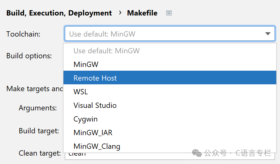 Using Local Source for Remote Programming in CLion