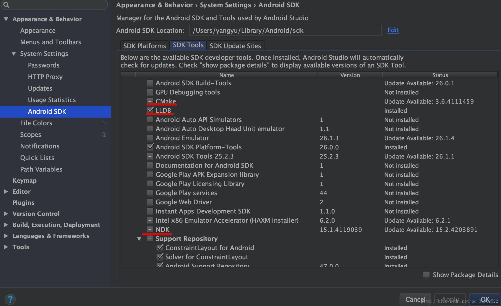 Using CMake for Android NDK Development