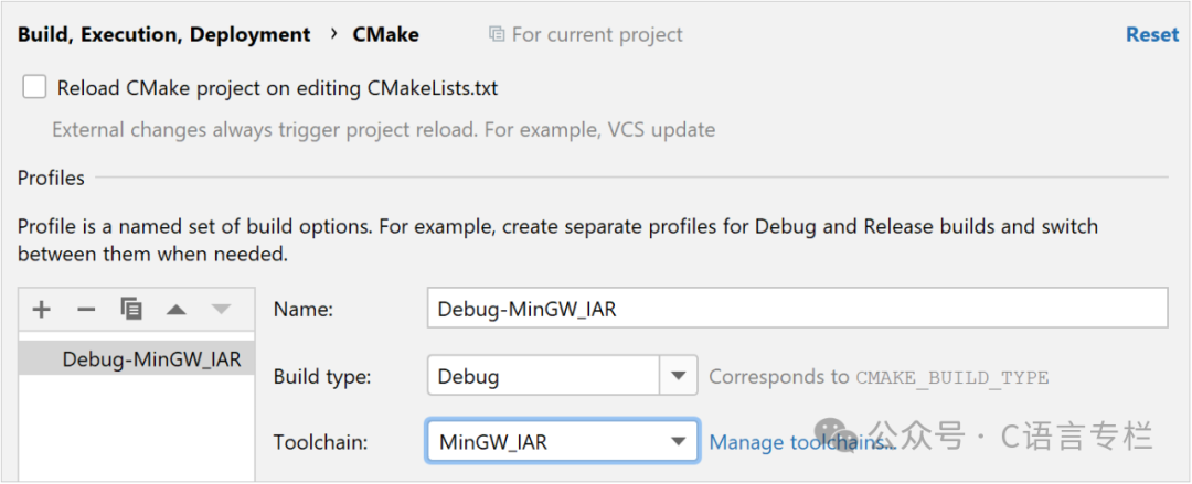 Setting Up IAR Toolchain in CLion