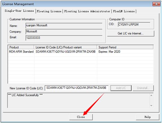 Keil 5 Software Installation Guide