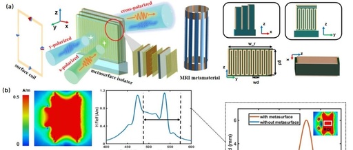 High-Q Metasurface Signal Isolator for Portable MRI Devices