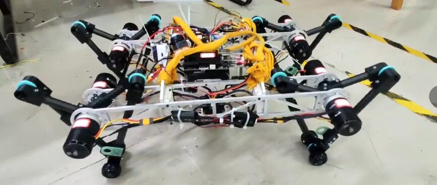 Kinematic Inverse Solution and Gait Planning for Quadruped Robot Using XR806