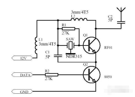 315M Transmission Circuit Principles and Usage of 315M Wireless Module