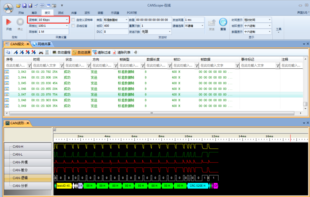 Analysis of Missing Termination Resistor Phenomenon in CAN Bus