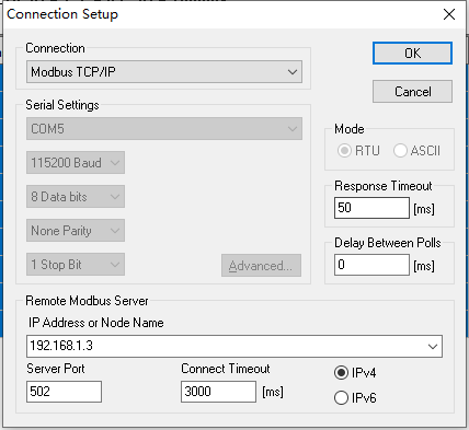 Modbus Communication in PMAS Controller