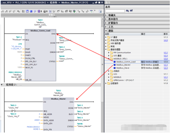 Modbus RTU Programming with TIA V13 SP1