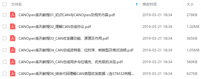CANOpen Series Tutorial