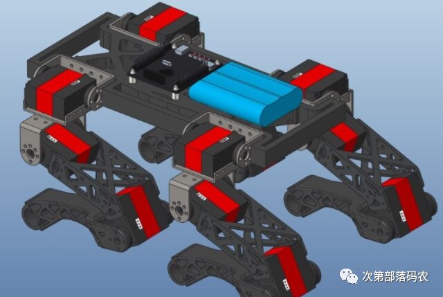 Quadruped Robot Design and Implementation