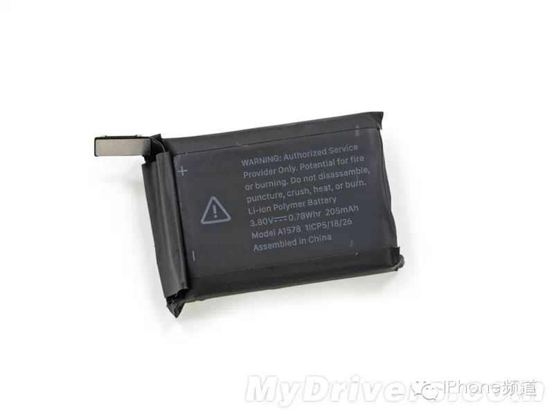 Apple Watch iFixit Detailed Teardown: Battery Too Weak!
