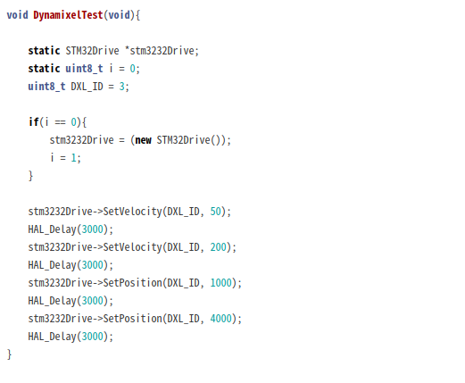 DYNAMIXEL Servos: Mixed C/C++ Programming with Keil and Makefile