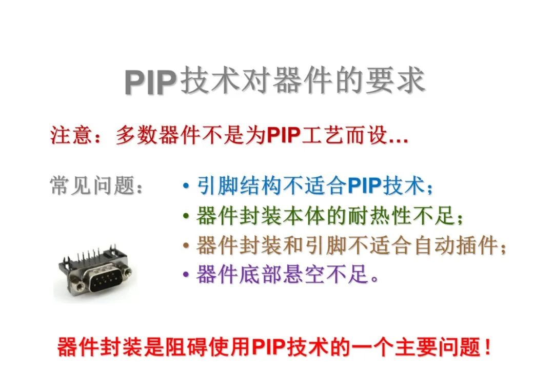 PCBA Circuit Board PIP Through-Hole Soldering Technology