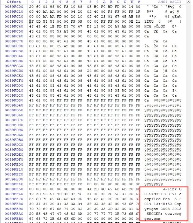 Extracting JLink Firmware from DLL