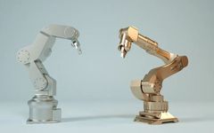 Industrial Robot Control and PLC Communication