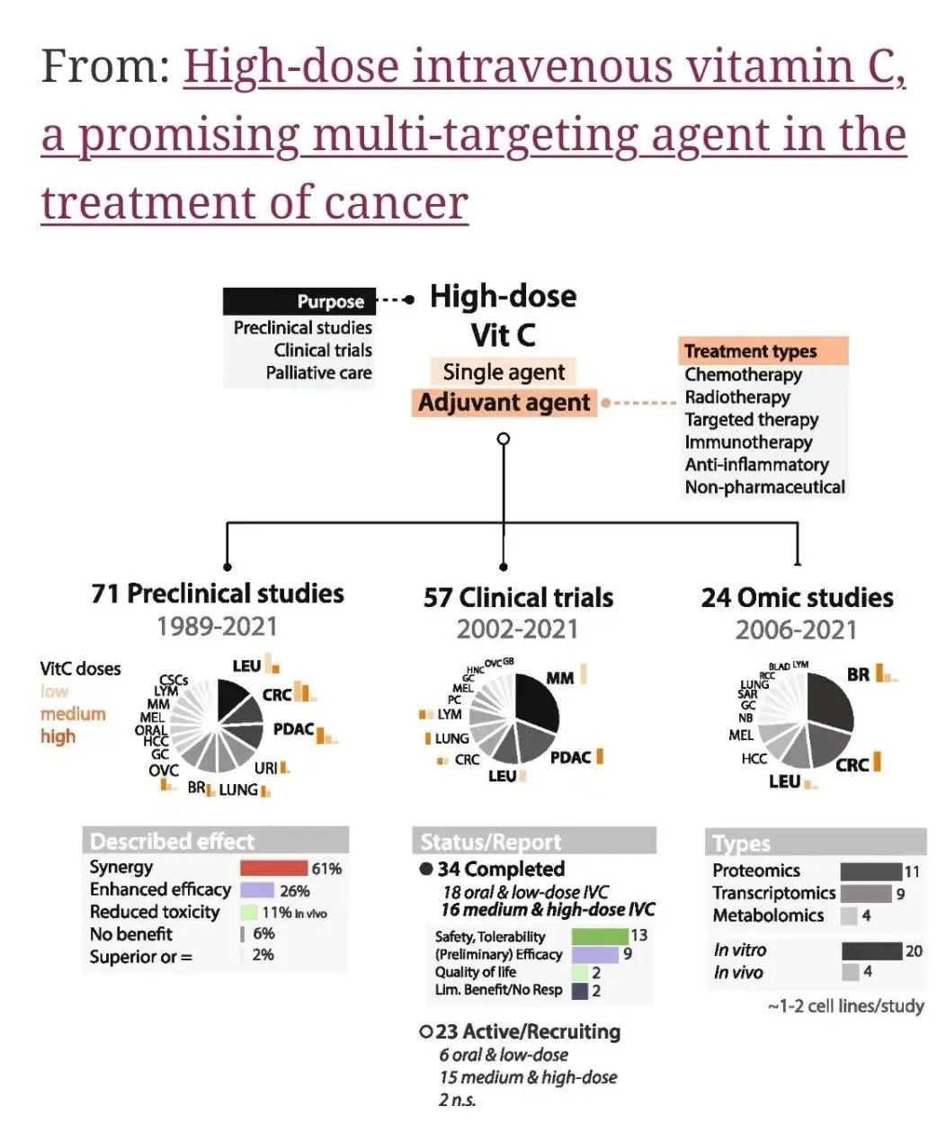 Potential Efficacy of High-Dose Vitamin C in Terminal Cancer Treatment