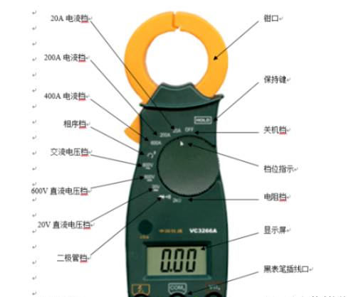 How to Use Clamp Multimeter to Measure Voltage, Current, and Resistance