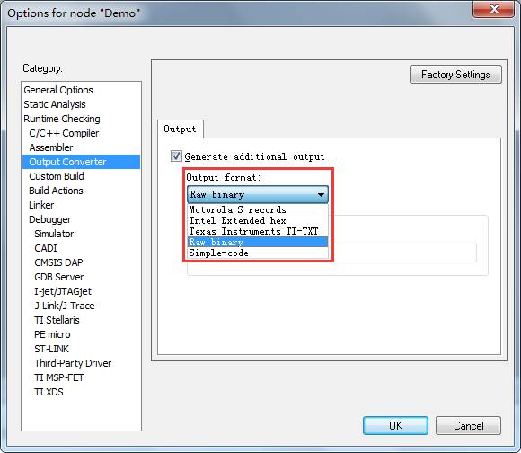 How to Generate Bin Files with MDK-ARM
