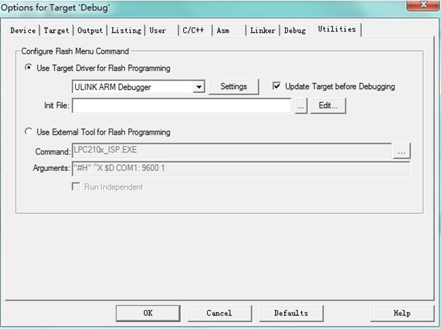 ULINK2 Emulator Installation and Project Setup