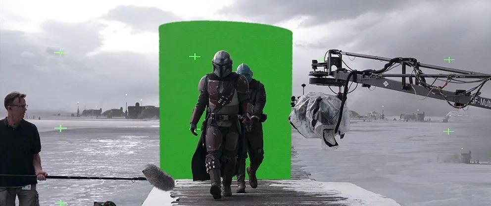 LED Virtual Real-Time Green Screen Deformation Method Based on Depth Images