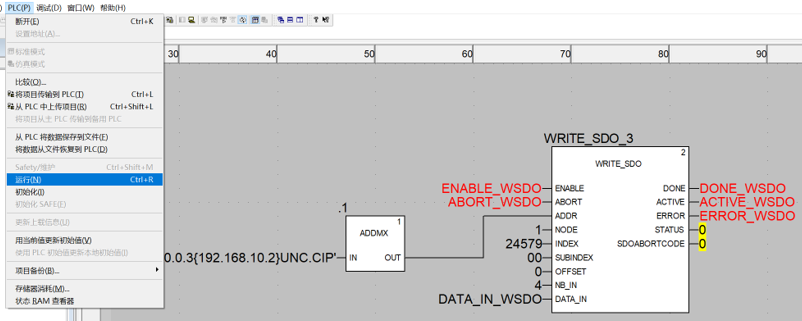 Configuring Schneider M580 Communication with WDGA CANopen Encoder