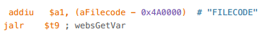 Exploiting MIPS Stack Overflow Vulnerability
