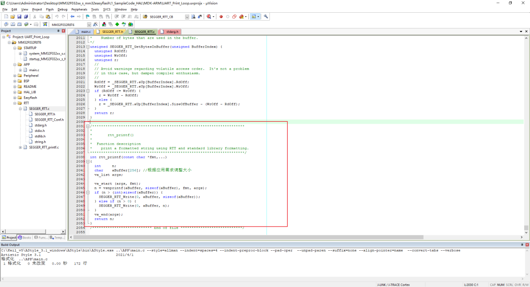 Introduction to RTT Viewer for MM32F013x
