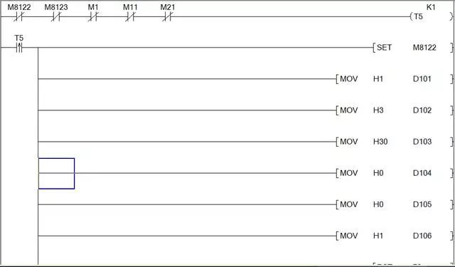 Example | Mitsubishi PLC Controls Inverter via RS485