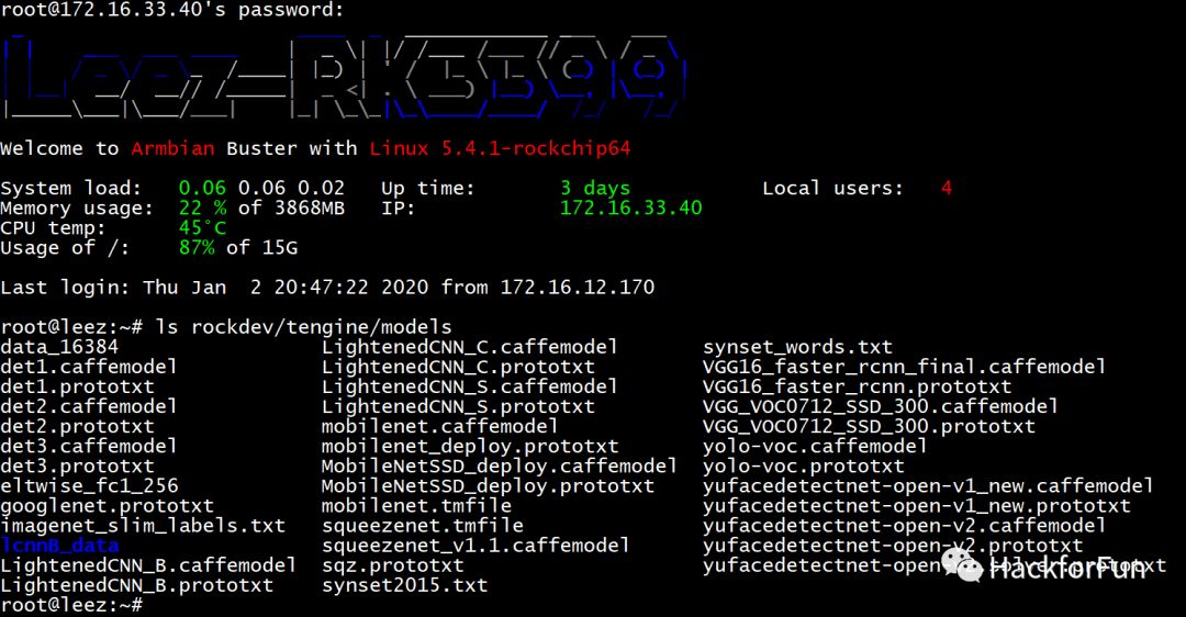 Deploying Tengine AI Framework on RK3399 Development Board