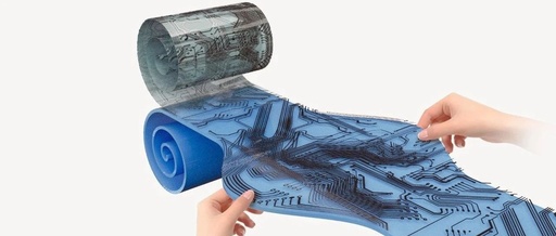 Scientific Illustration | Accelerated Flexible Circuit Board