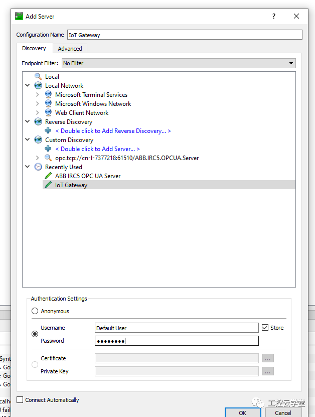 Controlling ABB Industrial Robots Using OPC UA