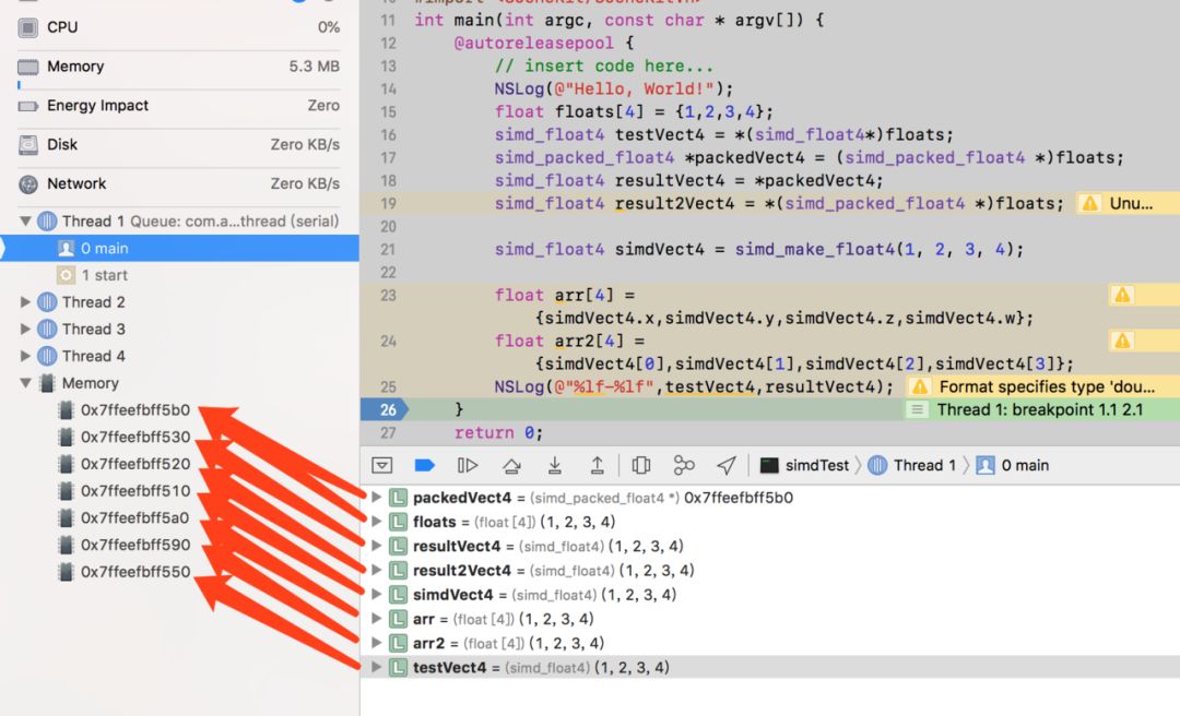 Understanding SIMD Types in 3D/AR with ARKit