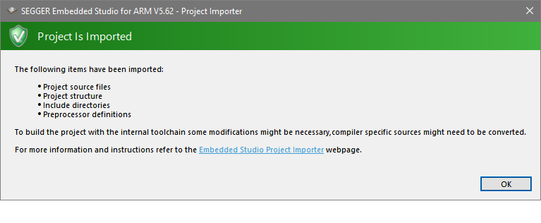 How to Import STM32CubeIDE Projects into SEGGER Embedded Studio